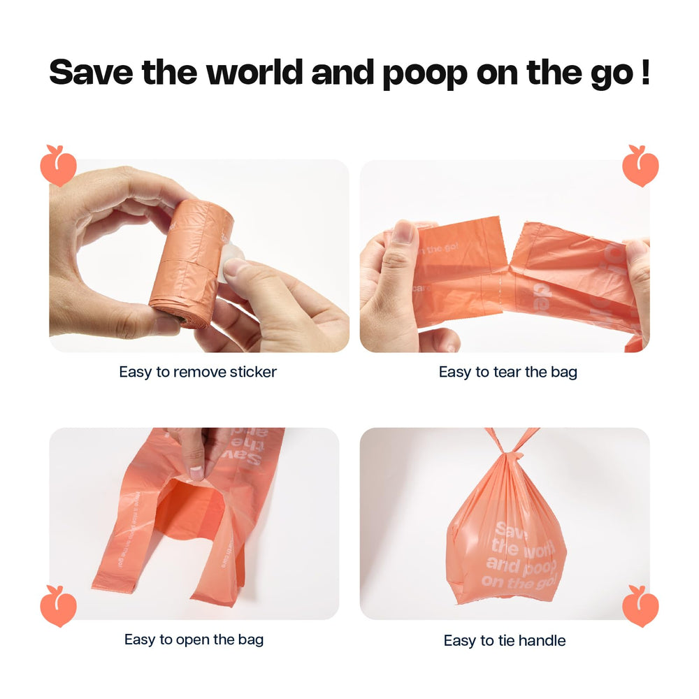 Sacs étanches et anti-odeur Deo Doo pour un usage propre.
