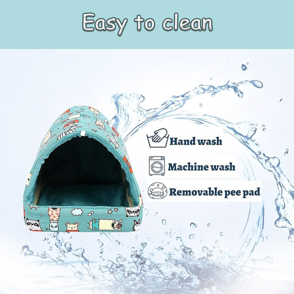 Tente portable Deofun bleue, pratique et prête à l’emploi.