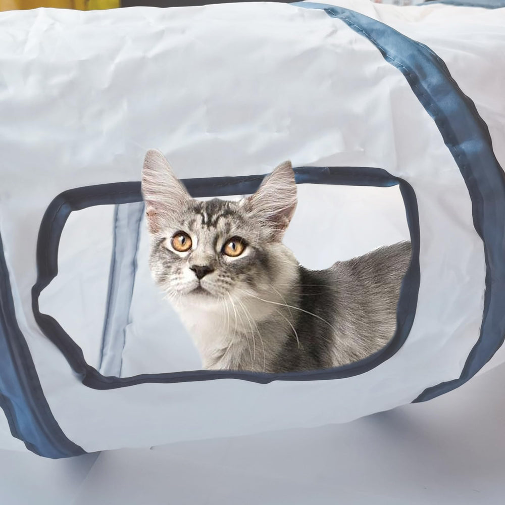 Jeu intérieur Deofun pour chats, activité physique et distraction.
