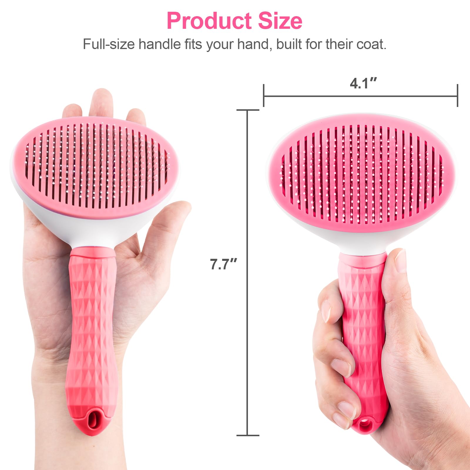 Depets bille massage pelage long et court, massage doux