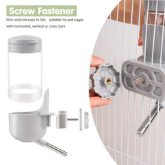 Depets système fixation par vis pour cage à barreaux variés.