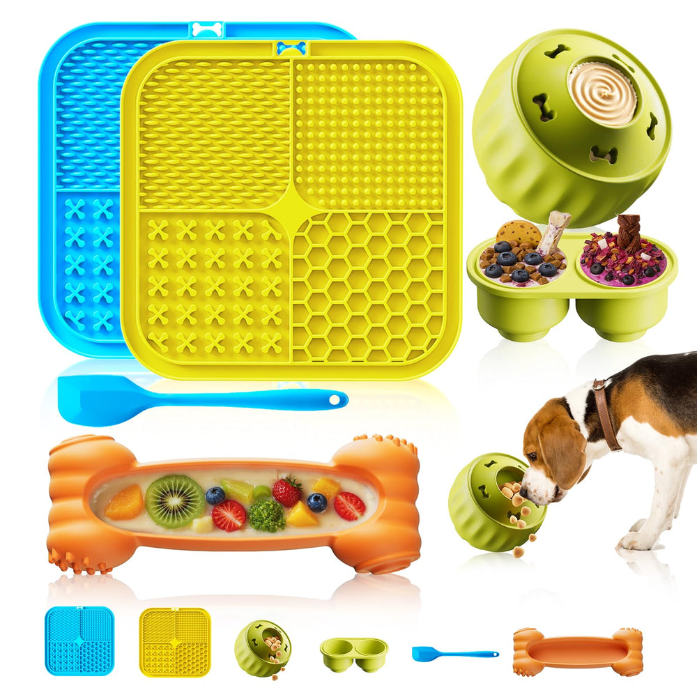 DEPURE ensemble d'enrichissement pour chien, 6 pièces, engagement prolongé et jeux variés.