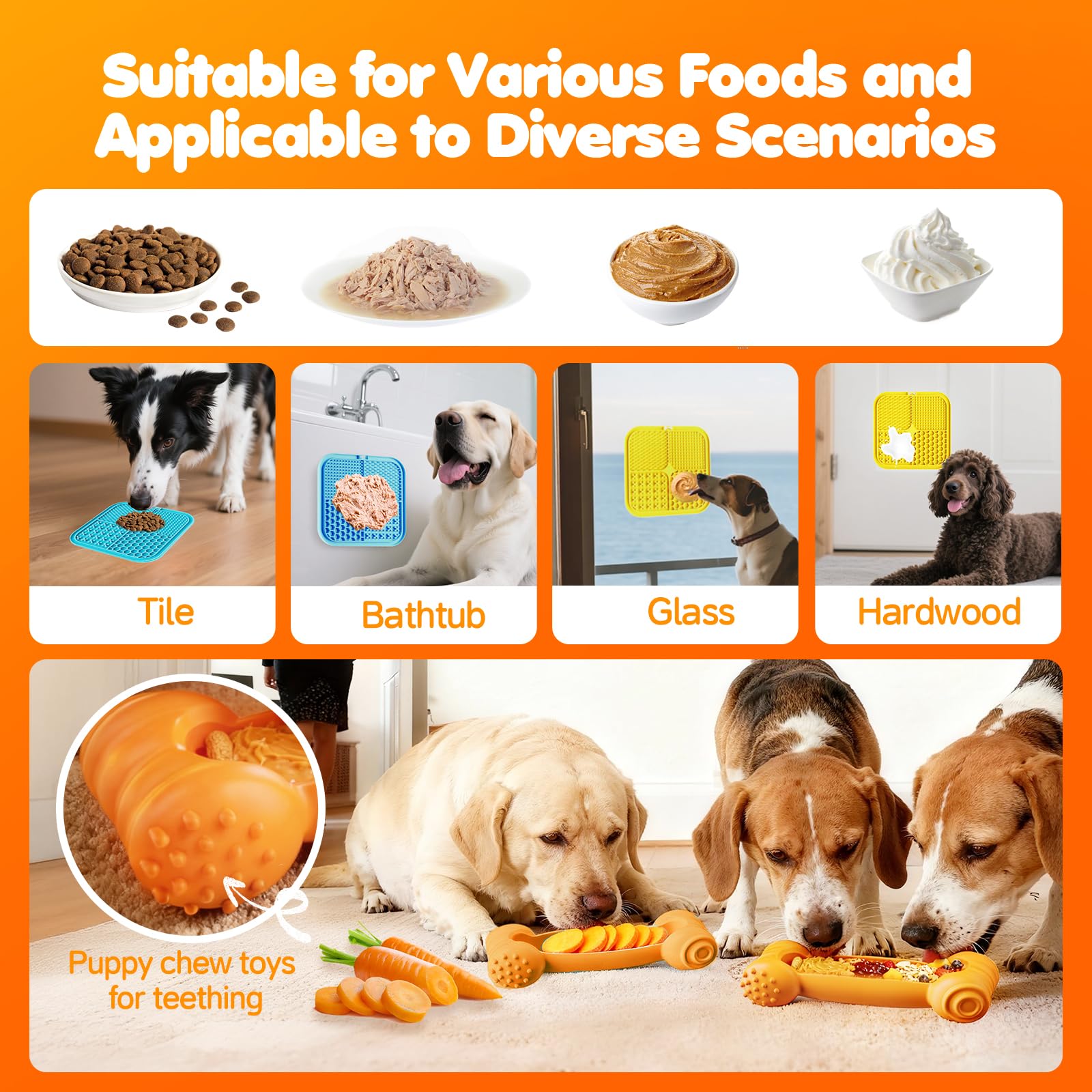 DEPURE moule glace chien, congélation de friandises rafraîchissantes.