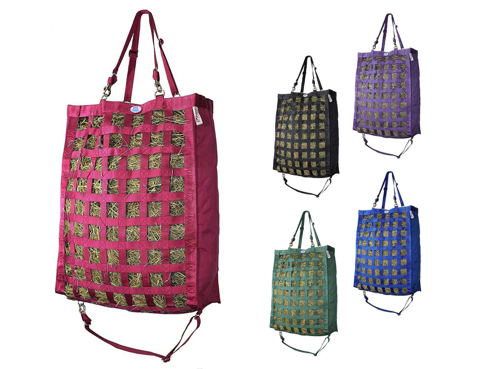 Derby Originals sac à foin vue avant, front en nylon robuste pour chargement pratique.