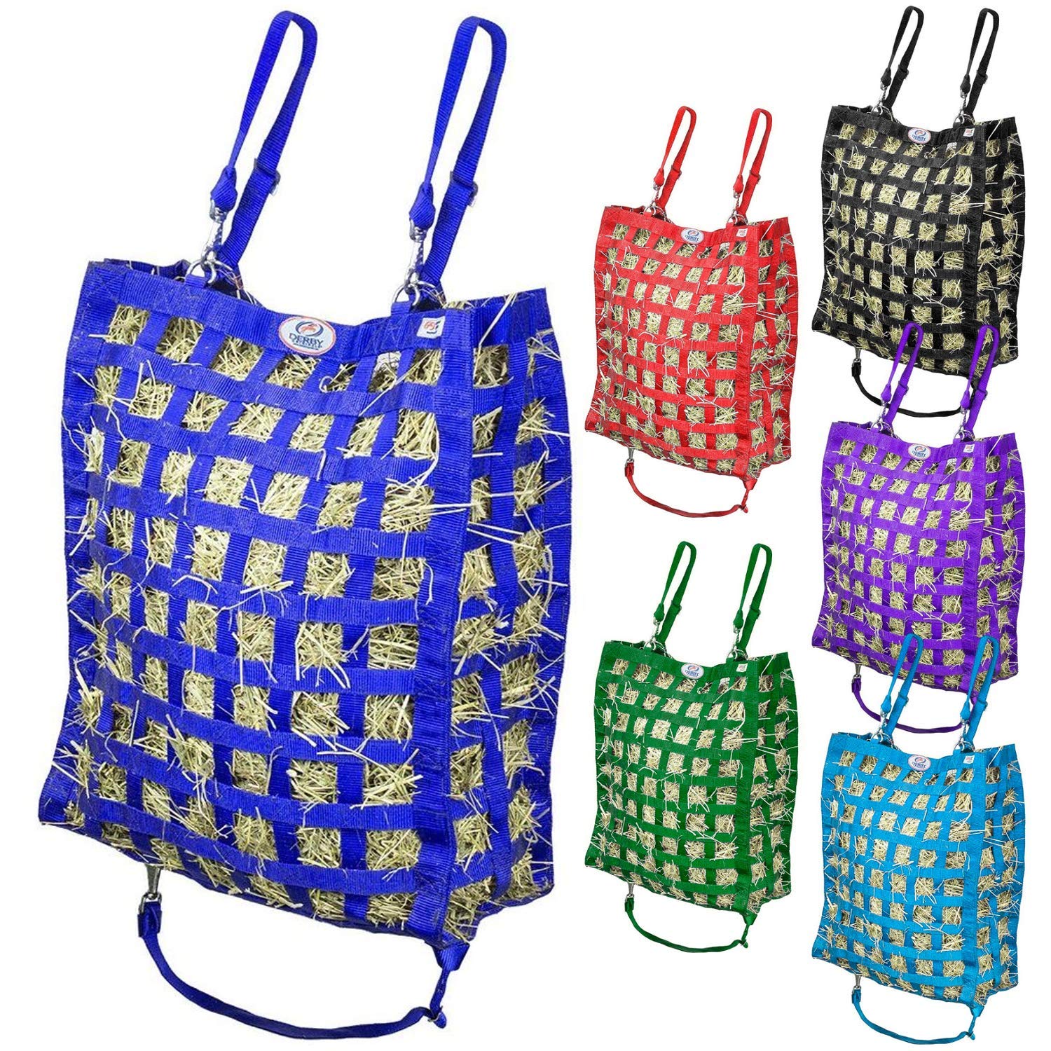Derby Originals sac à foin ralentisseur, capacité 22x8x25 et ouverture 1,75 pouce, réduction du gaspillage