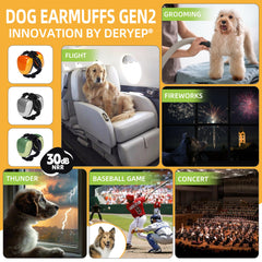 deryep boucles d'oreilles chien gen2 détail garnissage doux confort