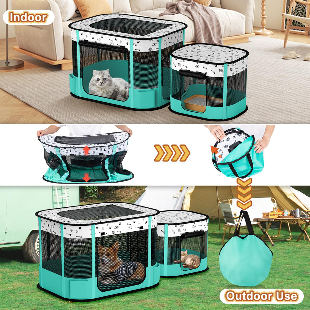 Porte-double DESELL pratique pour grands et petits animaux.