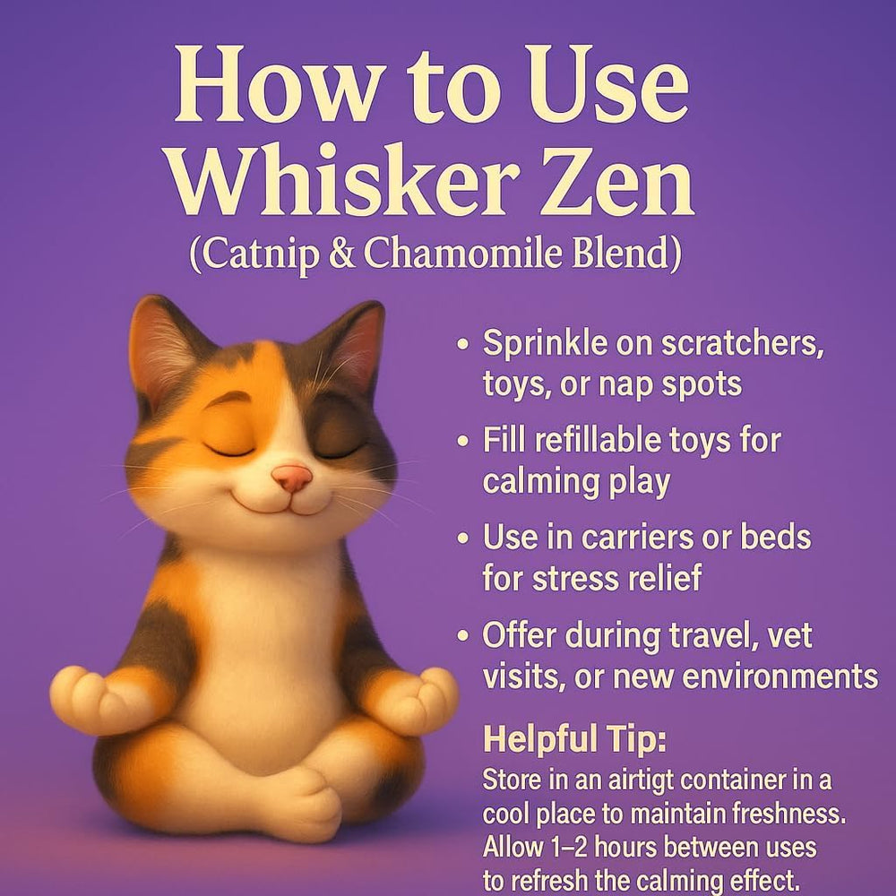 DesertUSA Whisker Zen, sachet refermable de 4 onces pour garder la fraîcheur des herbes.