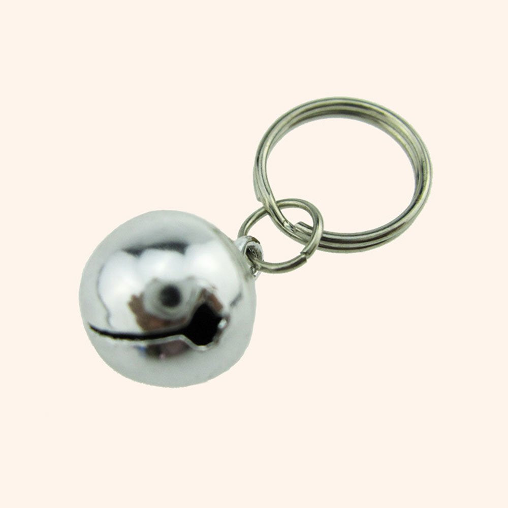 Grelots métalliques DEVILMAYCARE 12 mm, idéal pour bricolage et accessoires.