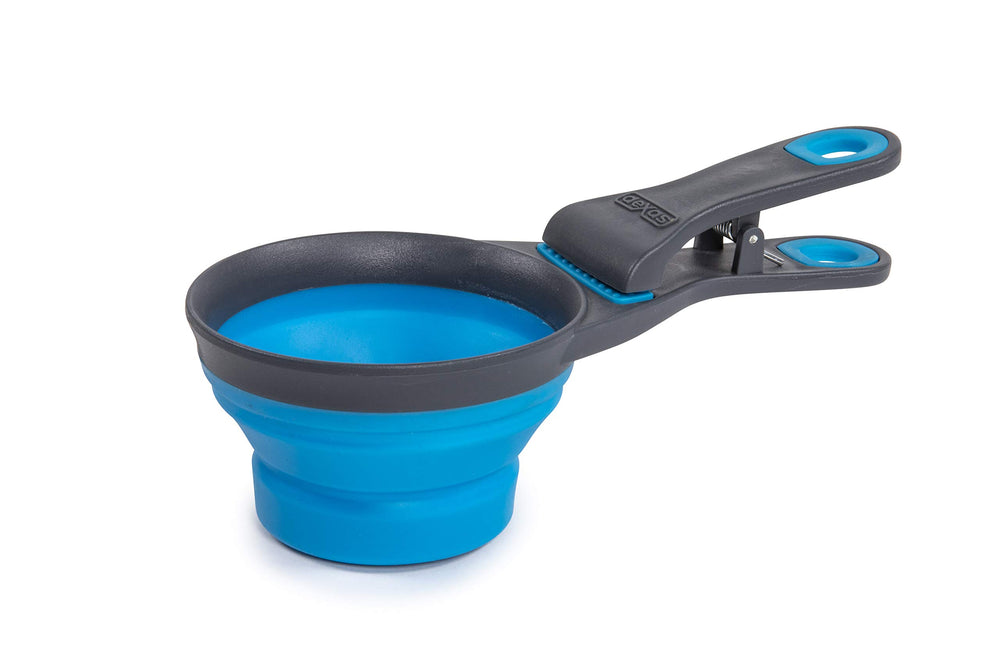 Dexas KlipScoop, cuillère-doseur pliable, pour mesurer les portions avec précision.
