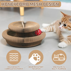 Kitty Kurlz design pliable: jouet adaptable pour espaces restreints