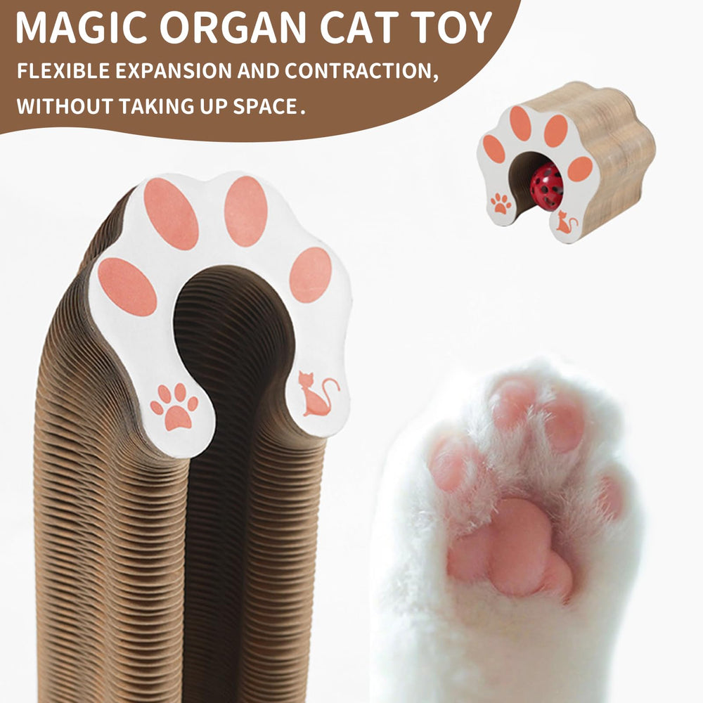 Kitty Kurlz jeu intérieur pour chat: stimule le jeu et le griffage