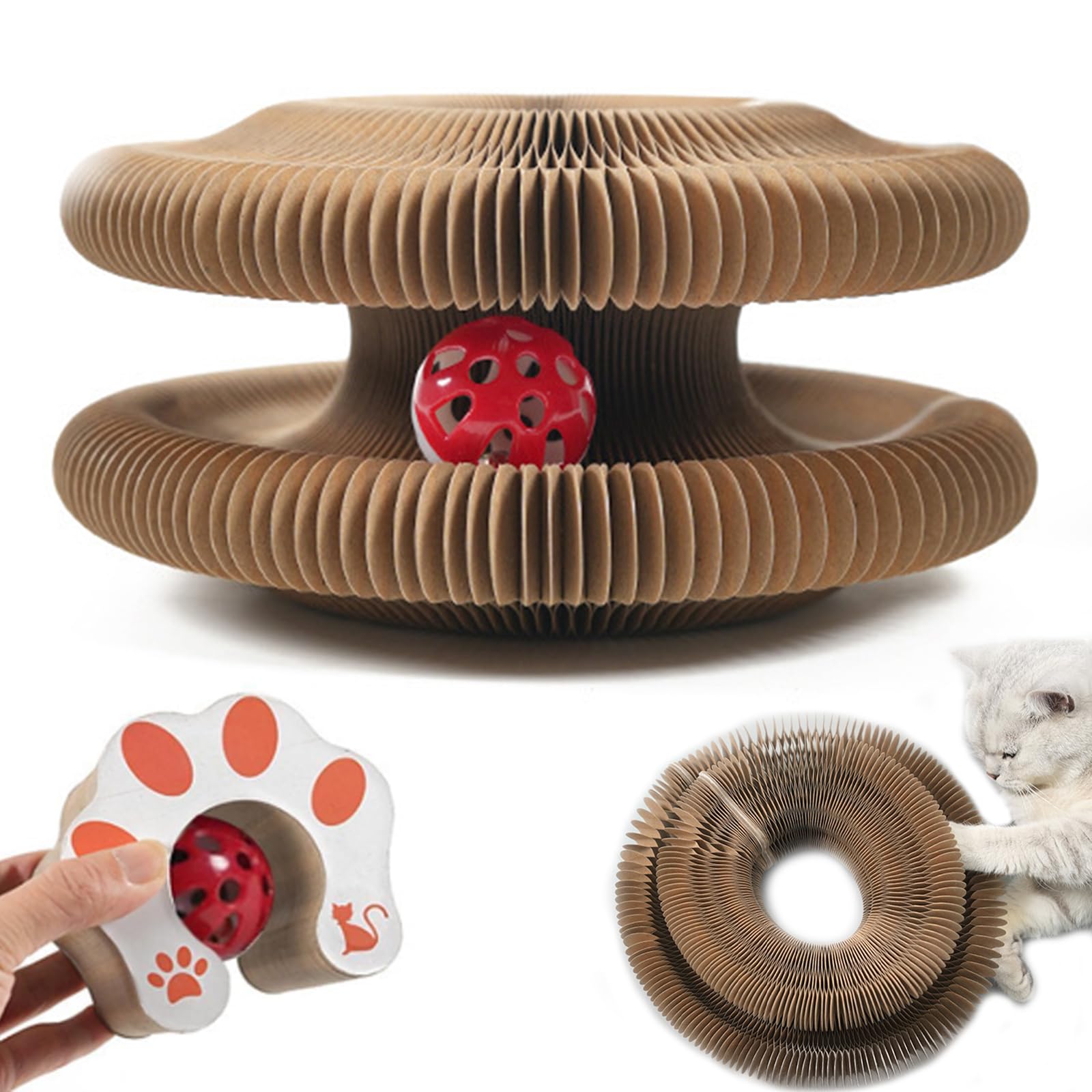 Kitty Kurlz planche griffage: stimulation mentale et activité physique pour chats d'intérieur