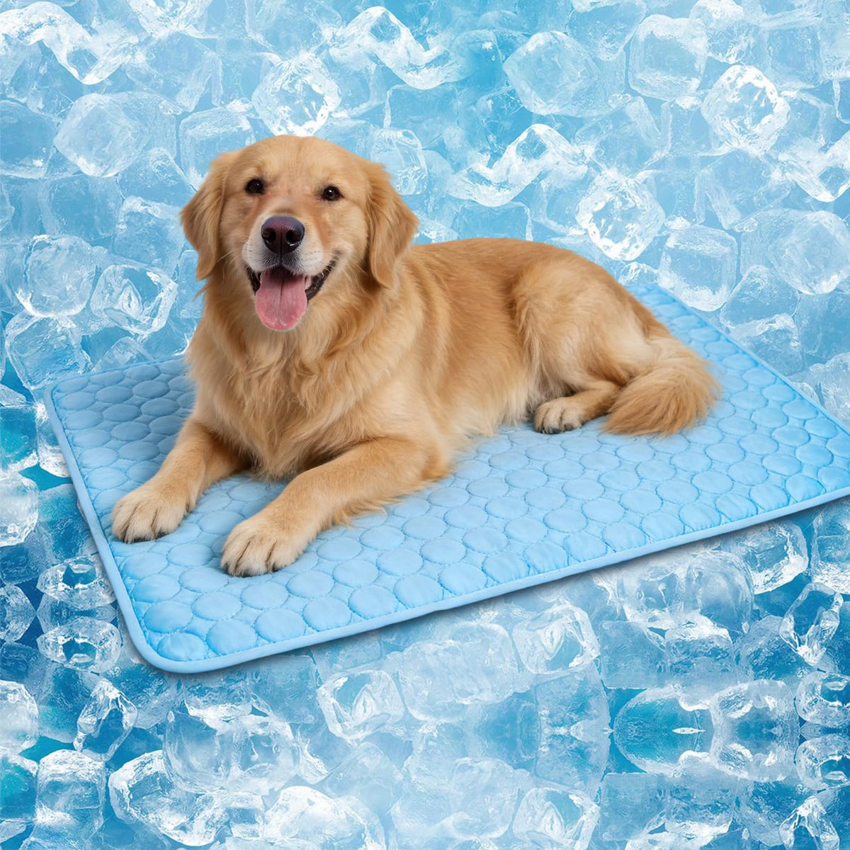 dgdgbaby matelas refroidissant pour chien grand, sommeil plus frais.