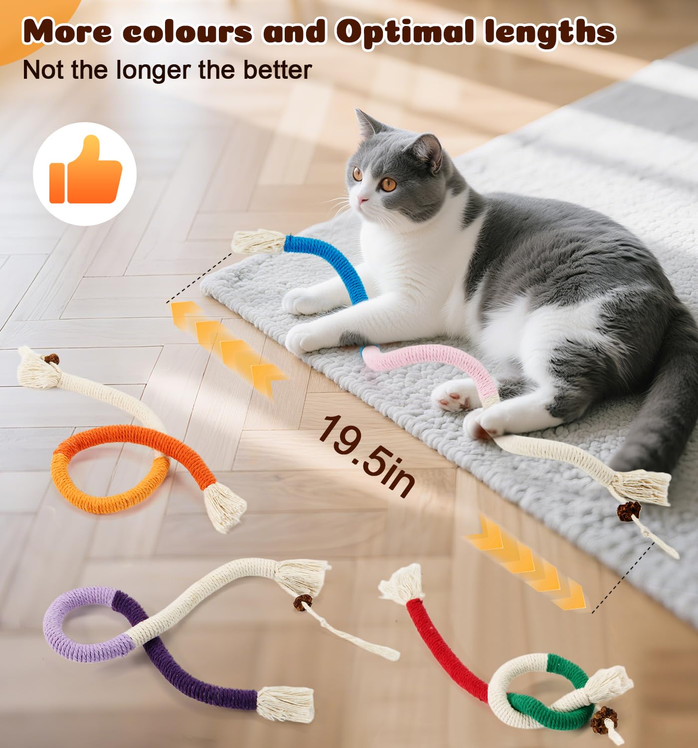 Dgerp arôme cataire: attire le chat pendant le jeu.