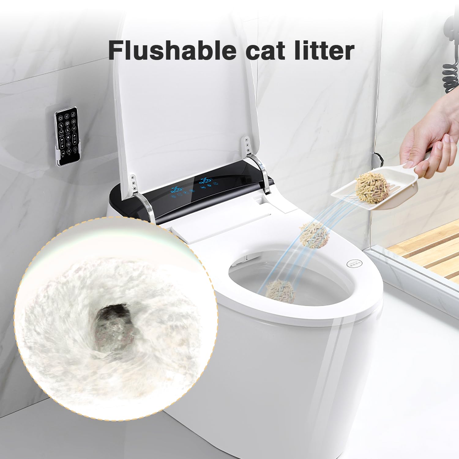 DI BI GRAMAS litière tofu – emballage-sous-vide pour un rangement pratique.