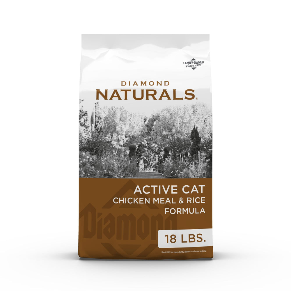 Diamond Naturals Active Cat, poulet séché, protéine principale pour chat actif