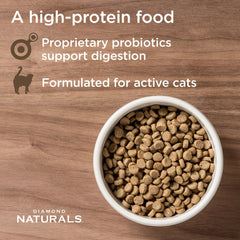 Diamond Naturals Active Cat, probiotiques et prébiotiques pour digestion saine