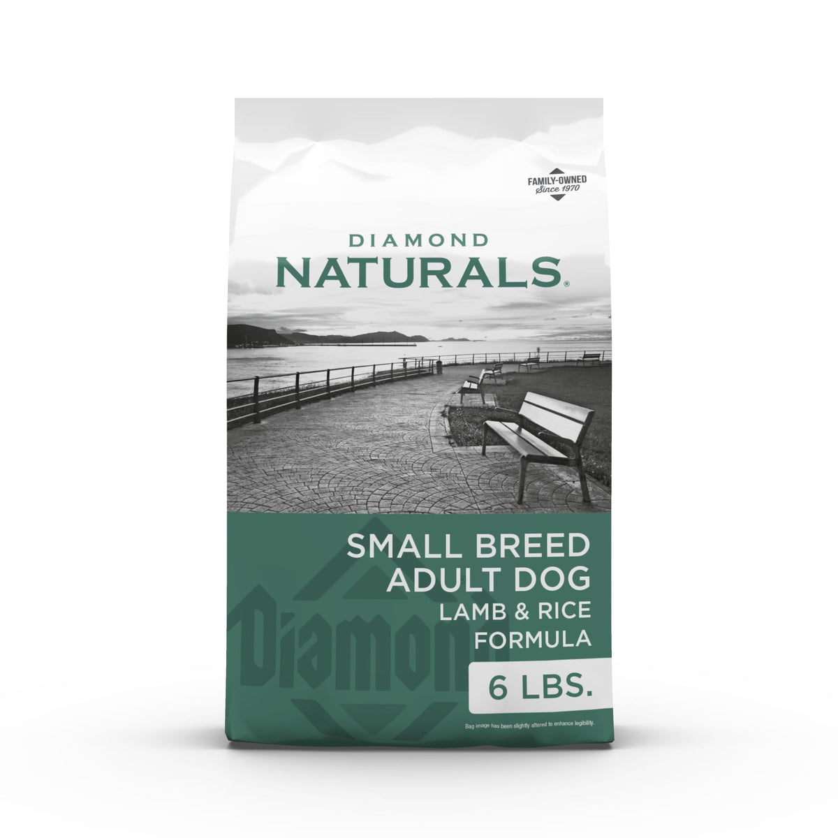 Diamond Naturals Petite Race croquettes agneau riz, faciles à mâcher pour petites races.