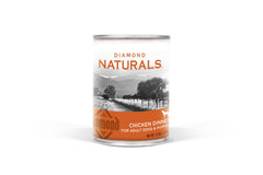 DIAMOND NATURALS Poulet Diner – boîte prête pour chiens actifs, repas savoureux