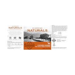 DIAMOND NATURALS Poulet Diner – ingrédients naturels visibles dans la cuillère