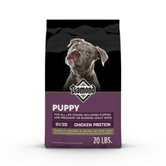 Diamond Puppy - nourriture sèche chiot sac 20 lb pour croissance saine.