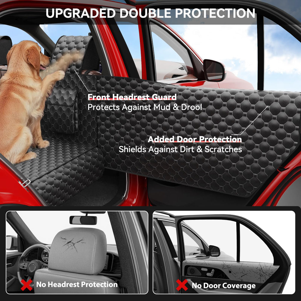 DIAMOOKY protection des portes pour chien evite traces et salissures.