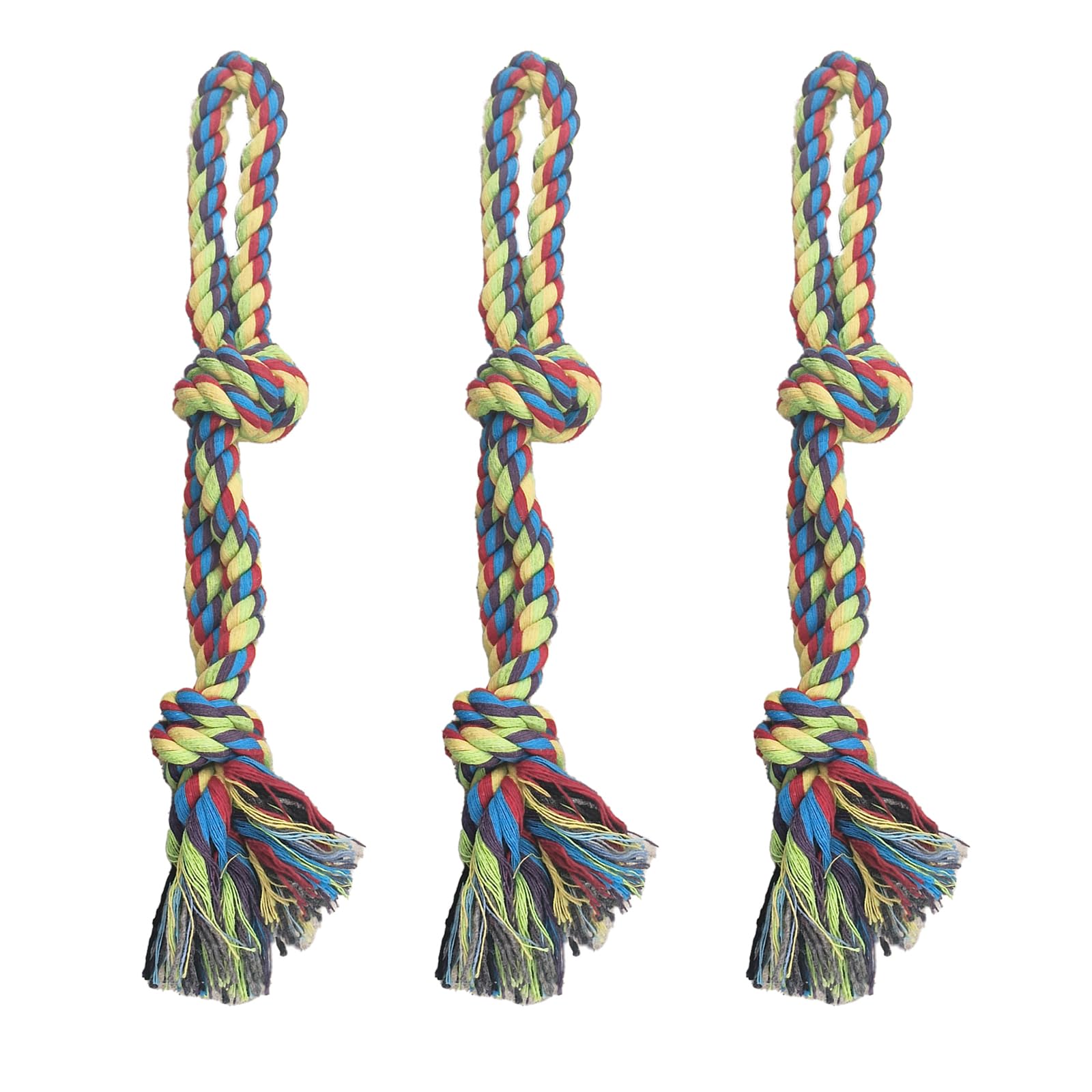 DIBBATU jouet corde petit chien - favorise jeu interactif et energieanse