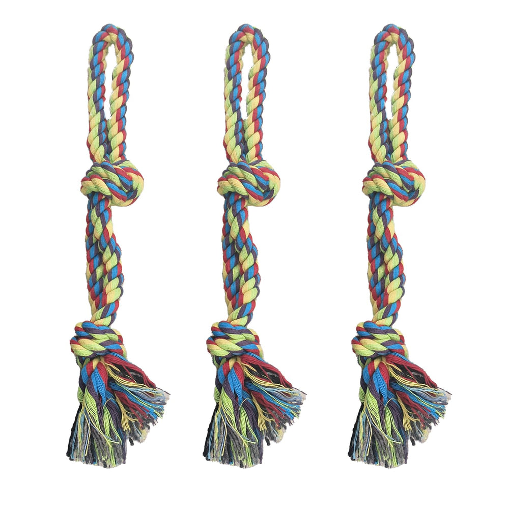 DIBBATU jouet corde petit chien - favorise jeu interactif et energieanse