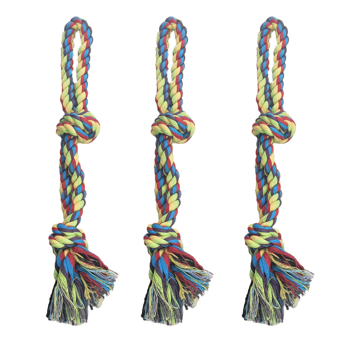 DIBBATU jouet corde petit chien - favorise jeu interactif et energieanse