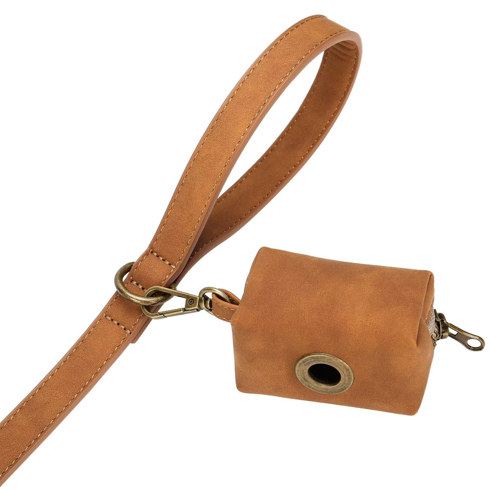 Laisse Didog PU en 8 couleurs, choix stylé selon la personnalité du chien.