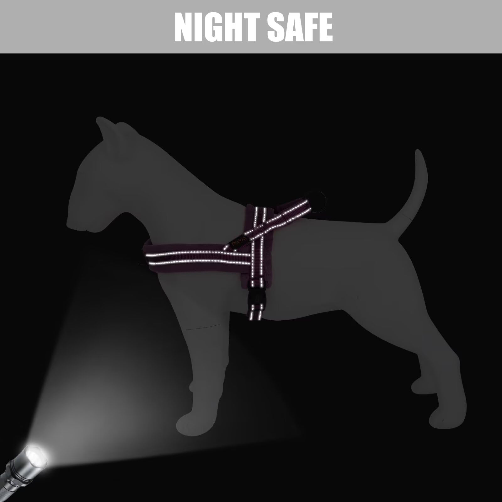 Didog harnais-nylon-resistent-durable: matériaux robustes pour une utilisation durable.