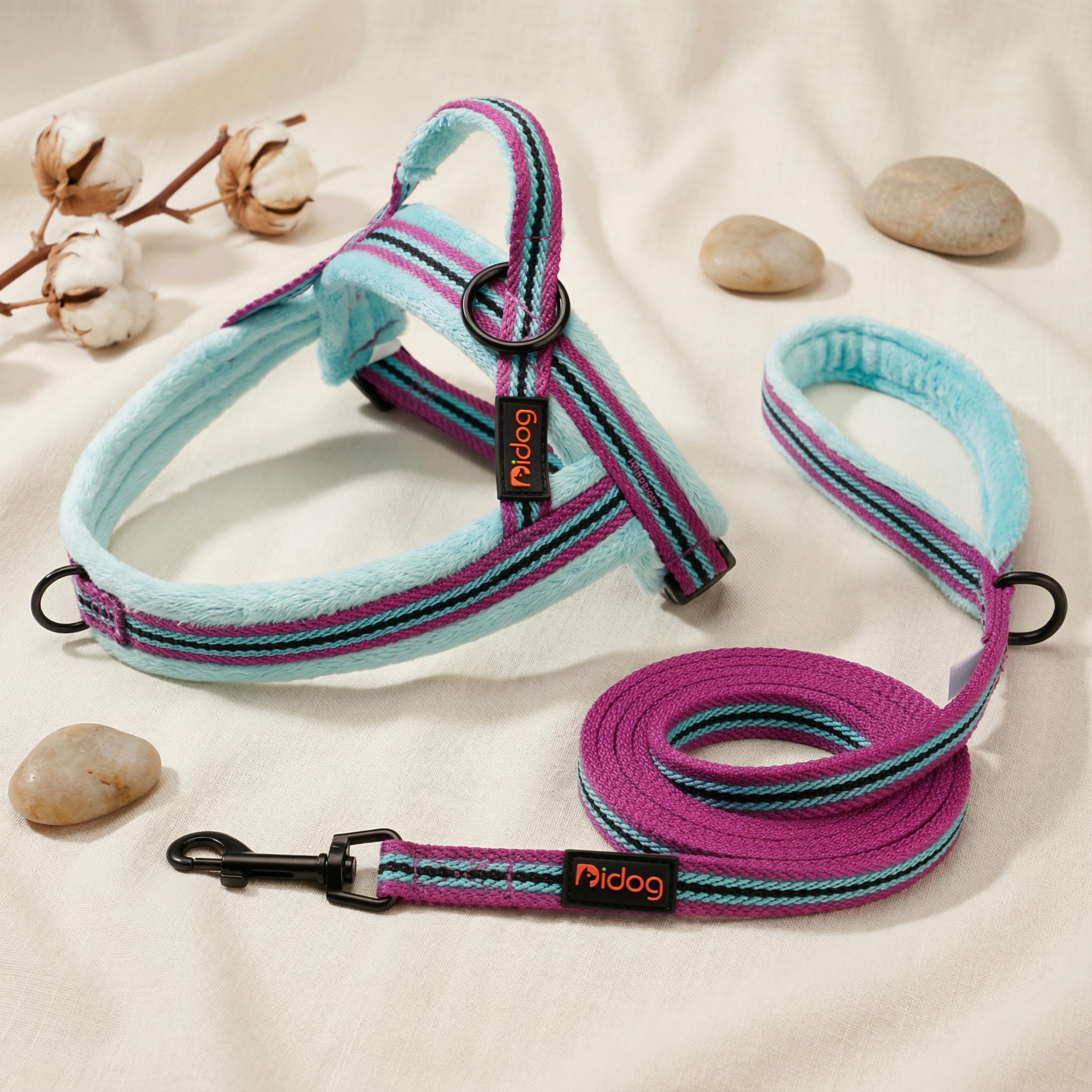 Didog harnais sechage rapide et nylon robuste facilitent l'entretien.