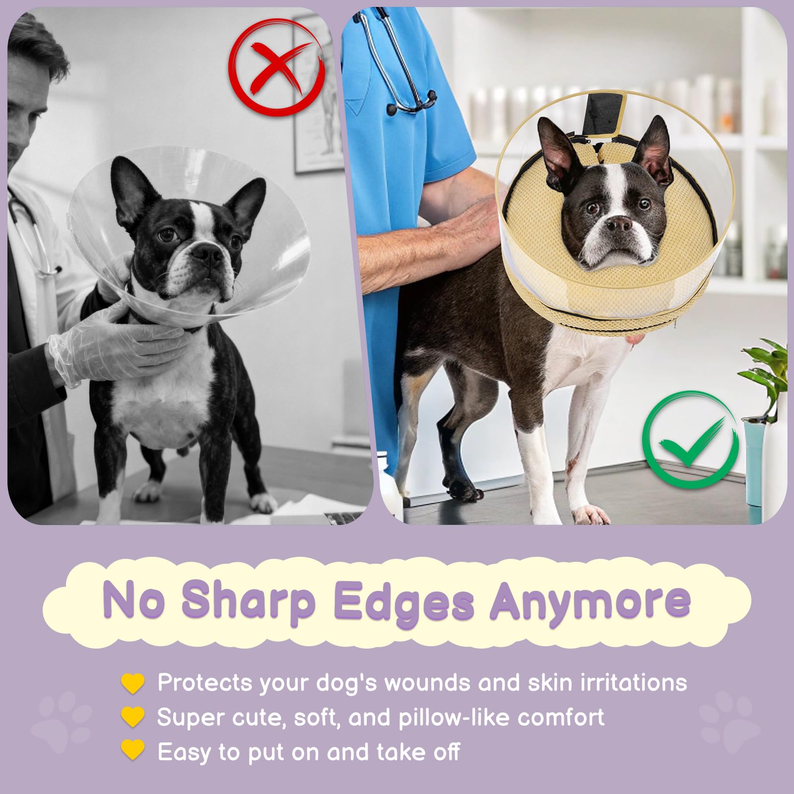Didopet réglage velcro ajustable, dimensionnement personnalisé pour petits chiens.
