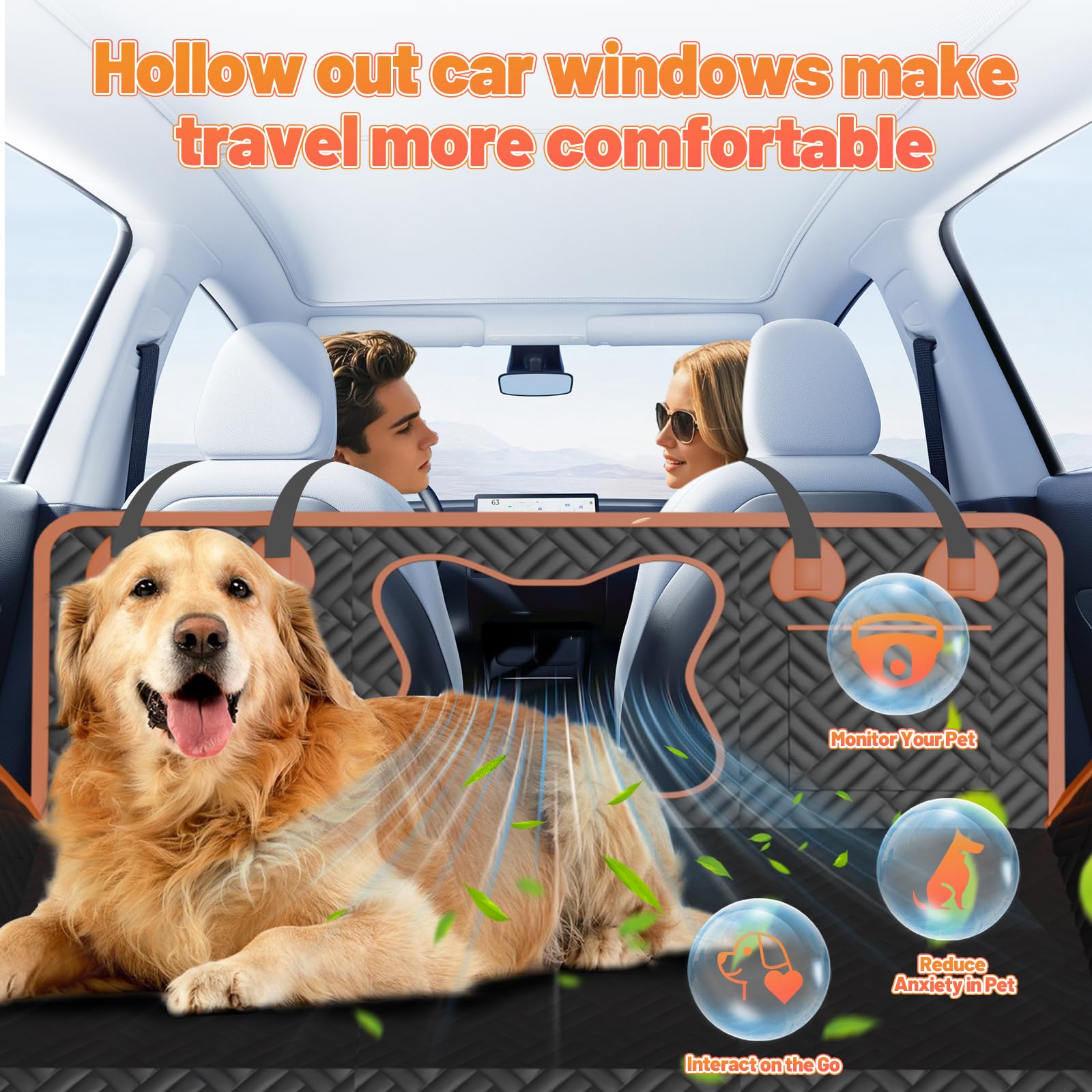 Diiouogs sangles-ajustables-attaches-securite, installation fiable et adaptable