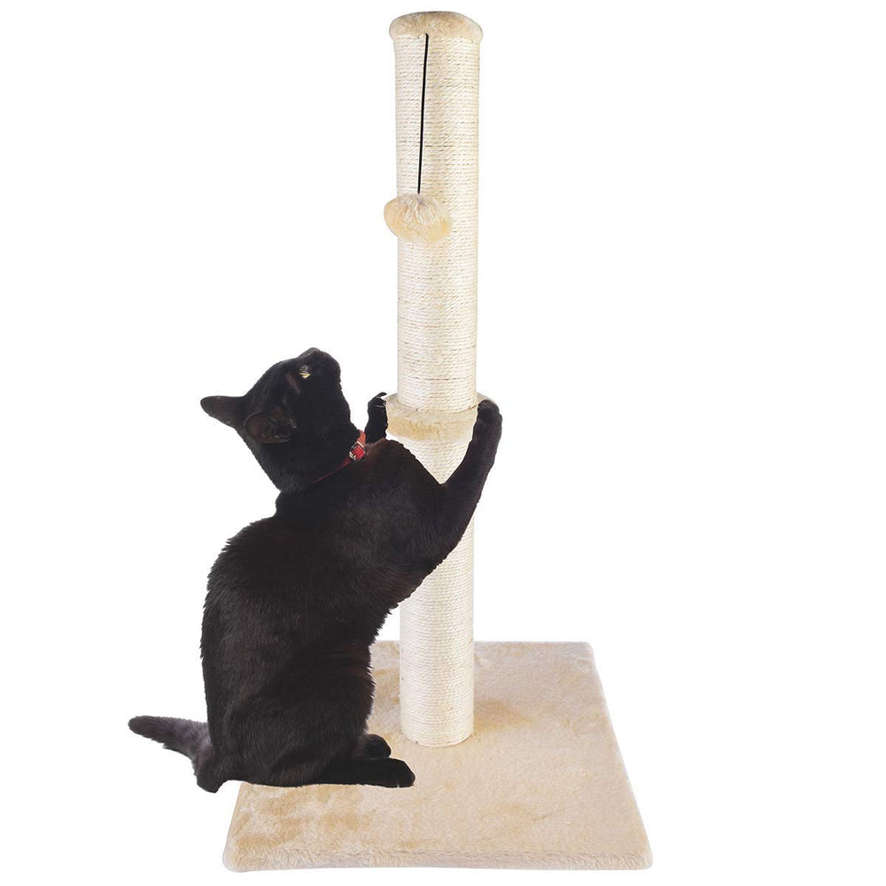 Dimaka poste griffade vertical pour chats, hauteur idéale pour un étirement complet.