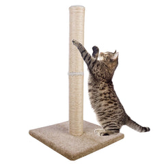 Dimaka poteau grattage pour chat, hauteur 74 cm, stabilité fiable
