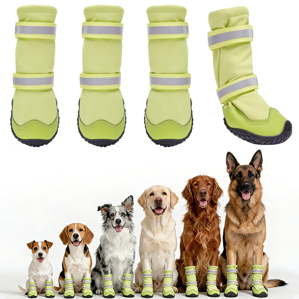 Dimicoo bottes imperméables pour pattes, protection contre neige et humidité.