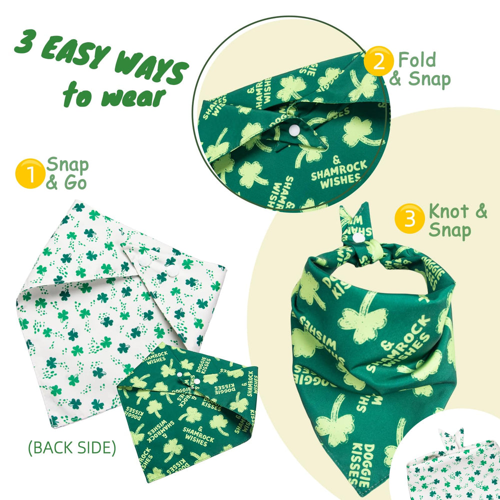 Dimidium bandanas fermeture bouton reglable, ajuste facilement le tour de cou.
