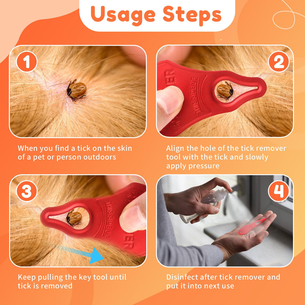 Dimsem outils tiques pour chiens et humains, parfait pour randonnées.