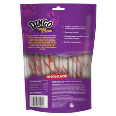 Bâtonnets Dingo en cuir brut haute qualité, texture durable pour mâcher.