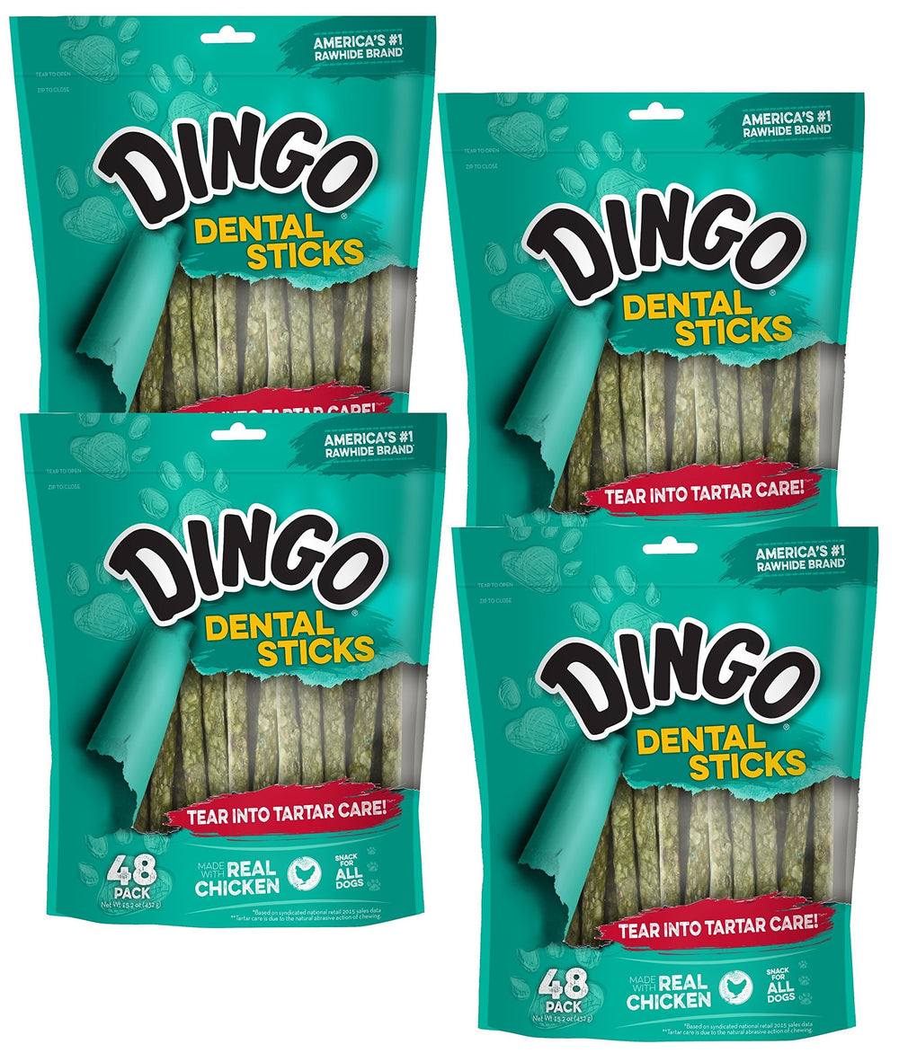 Bâtons dentaires Dingo – emballage de 192 bâtons, pratique pour le tartre.