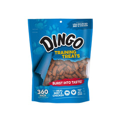 Friandises Dingo tendres et moelleuses, récompense idéale pour l'entraînement.