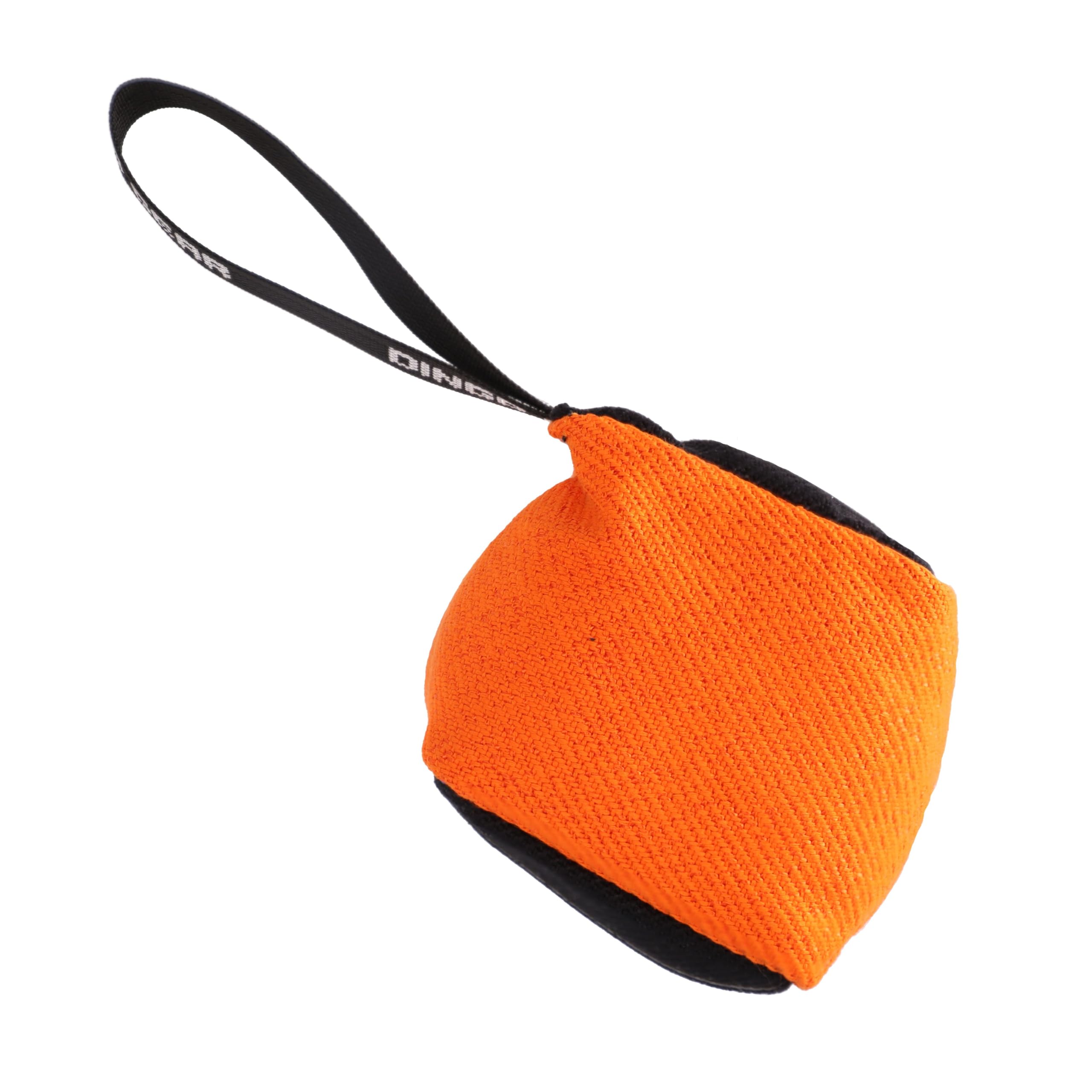 Dingo Gear: jouet de traction cube orange pour renforcer l’instinct de poursuite.