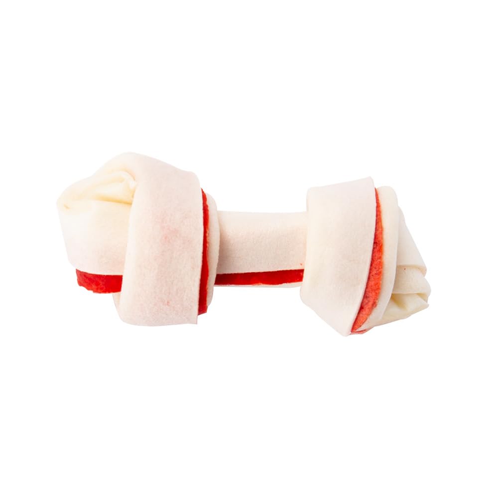 Dingo mini poulet: morceau séché enrobé de cuir brut, appétissant et pratique.