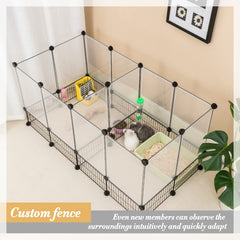 Design DIY modulable du parc DINMO permettant diverses formes