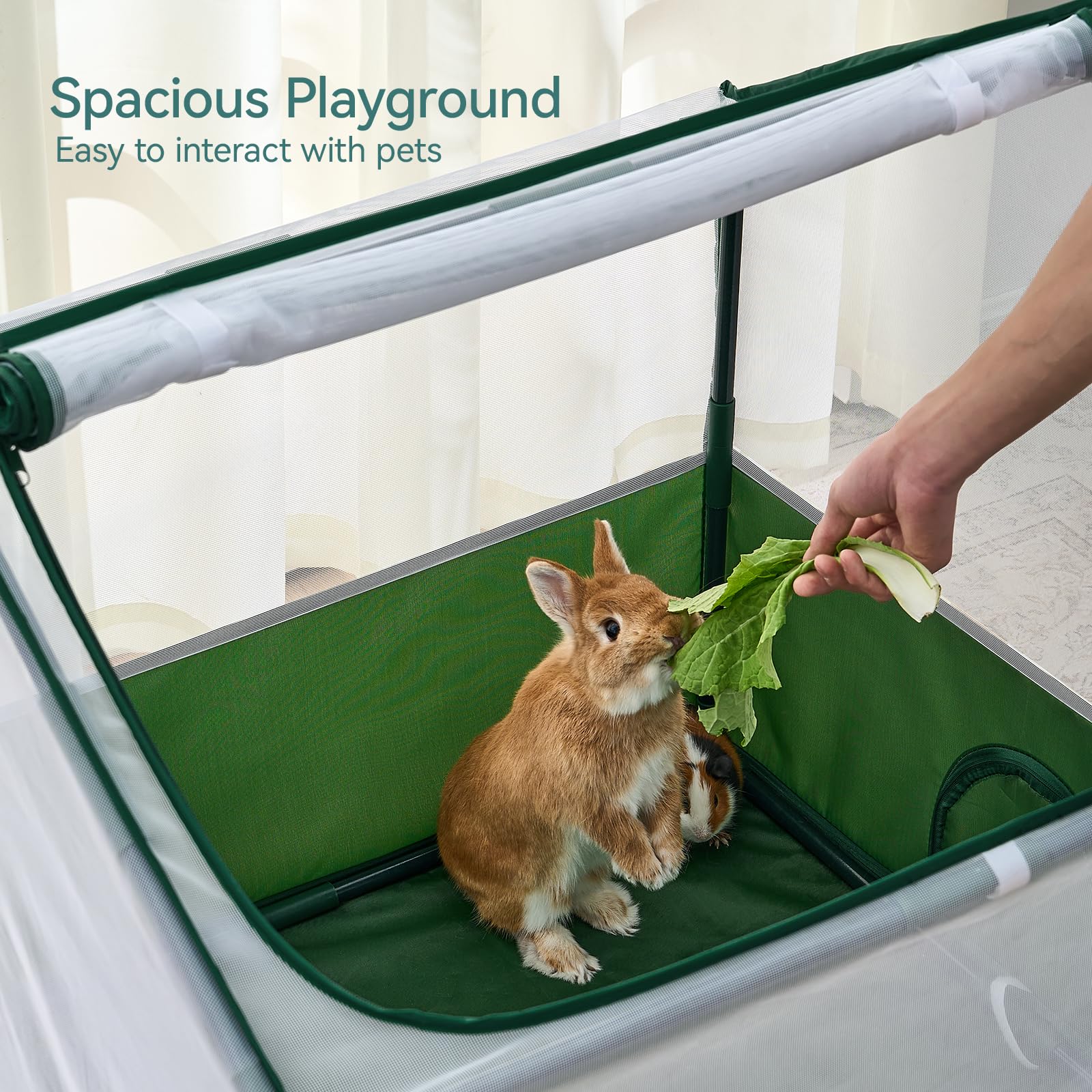 DINMO parc petits animaux – transport léger et rangement facile.