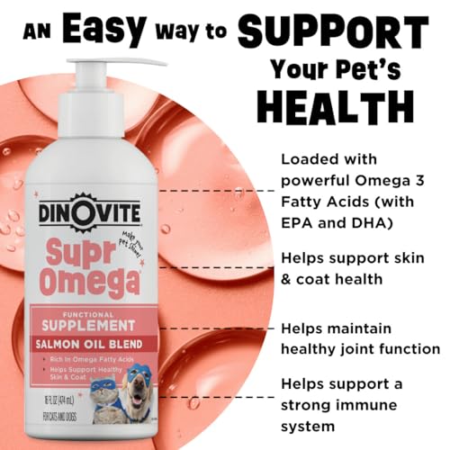 Bouteille Dinovite SuprOmega 16 oz prête à l'emploi pour votre animal
