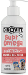 Dinovite SuprOmega huile saumon pour nourrir le pelage et la peau des chiens et chats