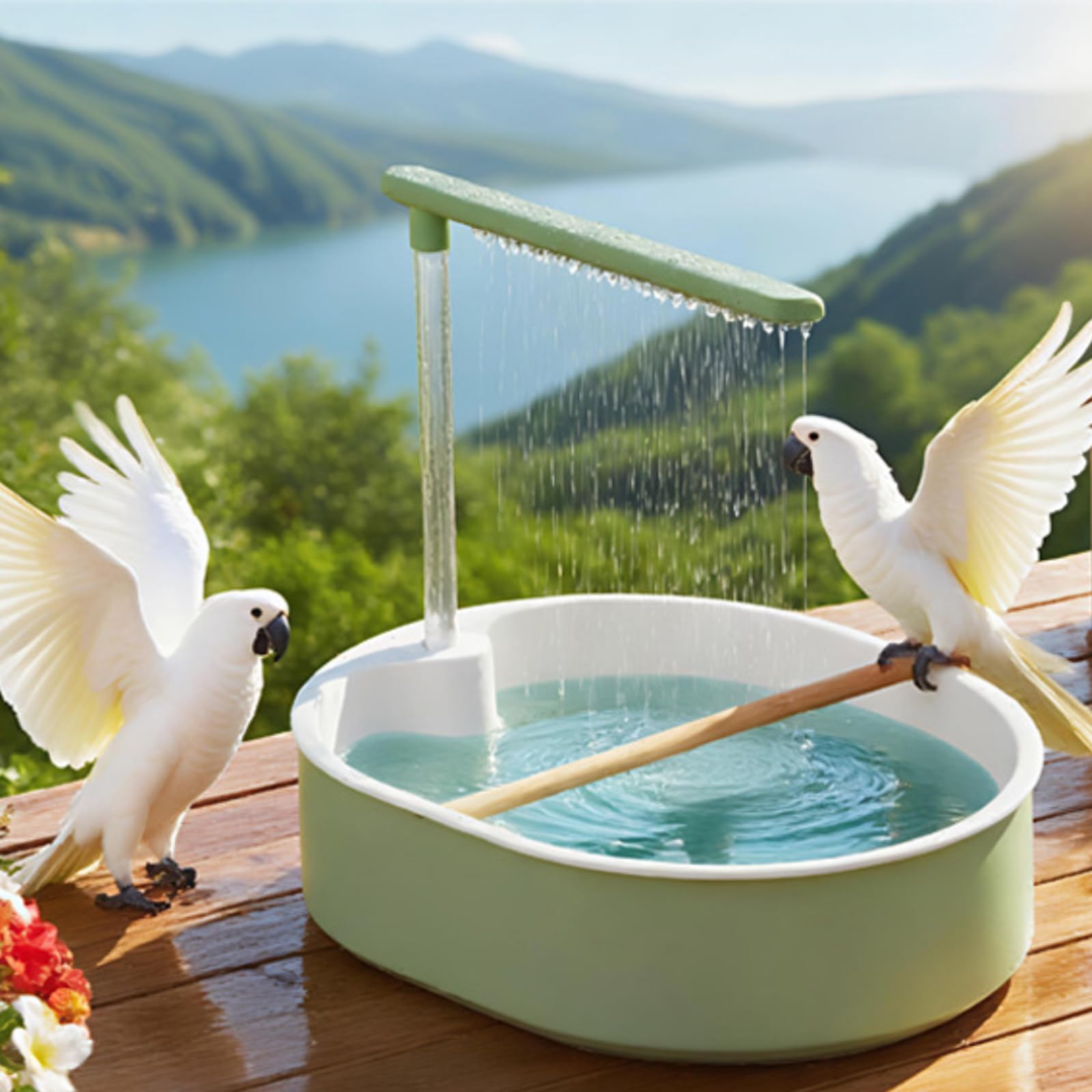 Nettoyage rapide après bain avec un chiffon doux.